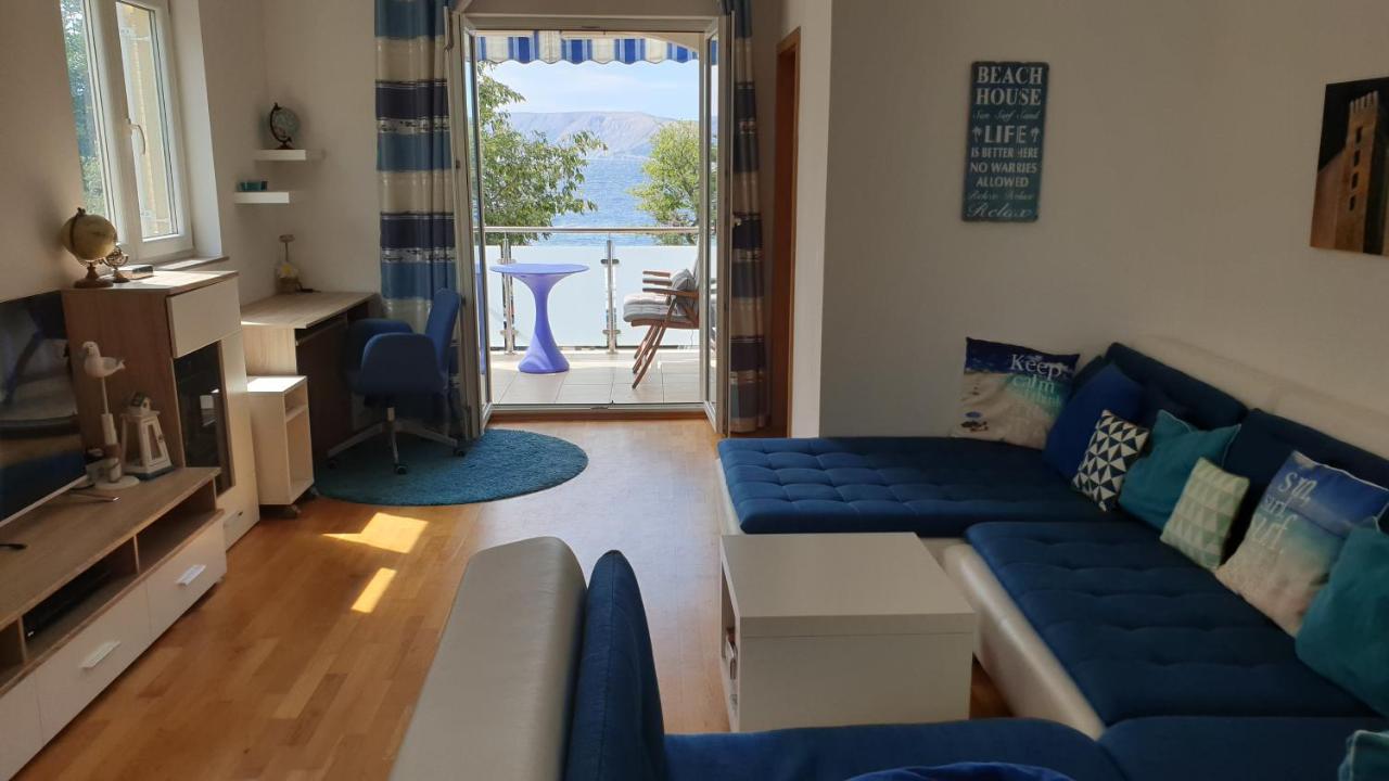 Beachfront Apartmant Veli Novi Vinodolski Kültér fotó
