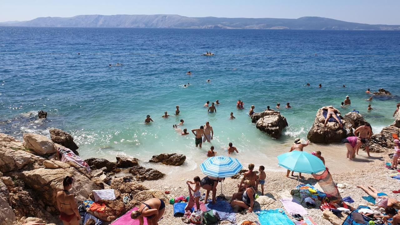 Beachfront Apartmant Veli Novi Vinodolski Kültér fotó